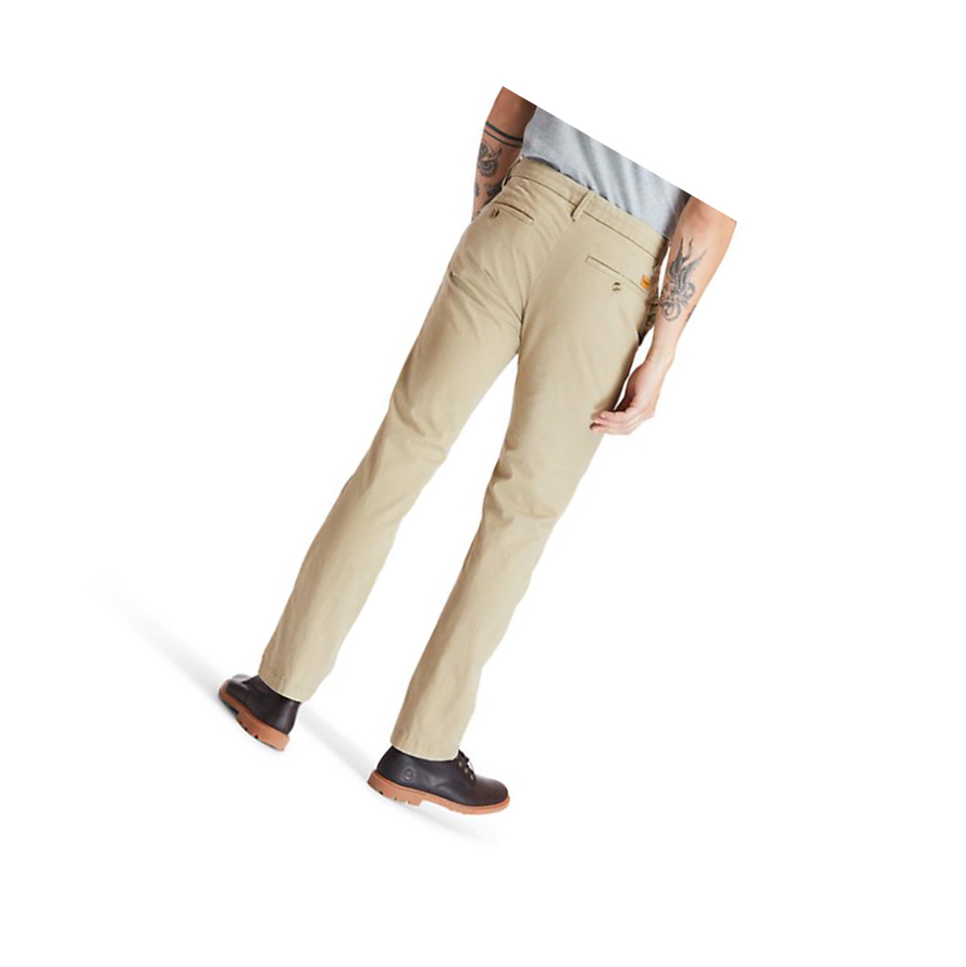 Pantalones Timberland Squam Lake Twill Chino Hombre Kaki | ES-EGKPU34