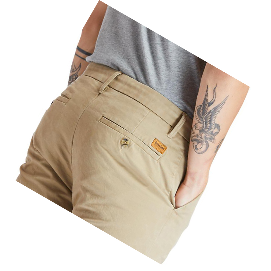 Pantalones Timberland Squam Lake Twill Chino Hombre Kaki | ES-EGKPU34