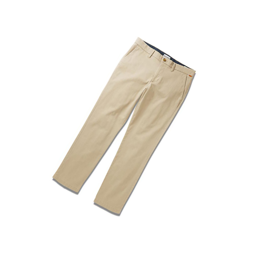 Pantalones Timberland Squam Lake Twill Chino Hombre Kaki | ES-EGKPU34