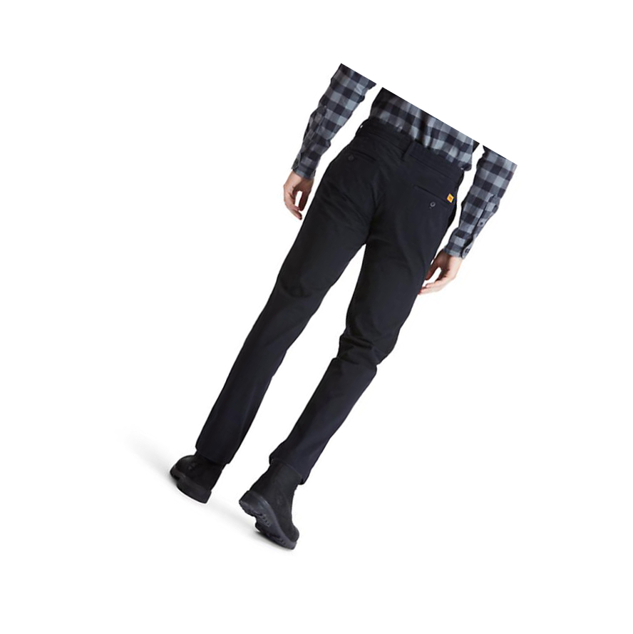 Pantalones Timberland Squam Lake Twill Chino Hombre Negras | ES-GYACF39