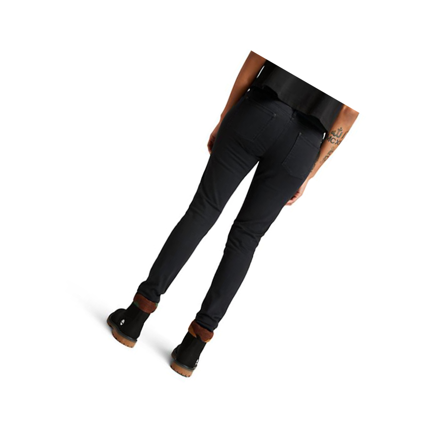 Pantalones Timberland Super-Skinny Mujer Negras | ES-RASLT58