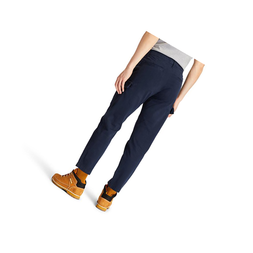 Pantalones Timberland Ultrastretch Cargo Hombre Azul Marino | ES-NUOTY31