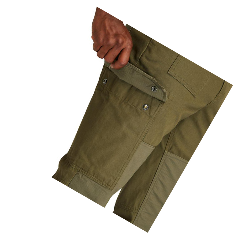 Pantalones Timberland Utility Cargo Hombre Verde Oscuro | ES-FLVEC65