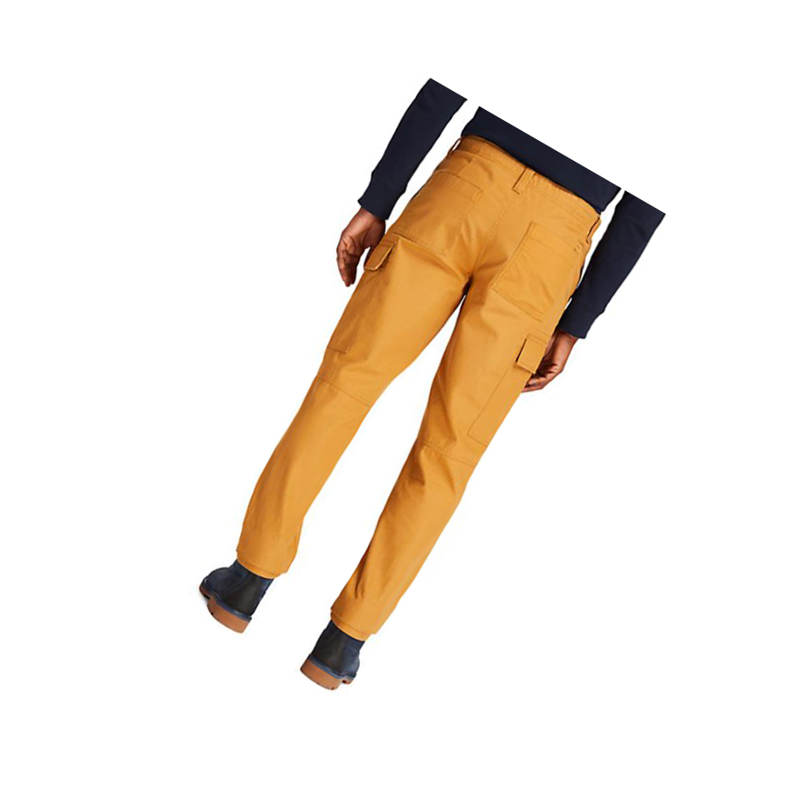 Pantalones Timberland Utility Cargo Hombre Amarillo | ES-VTOKP39