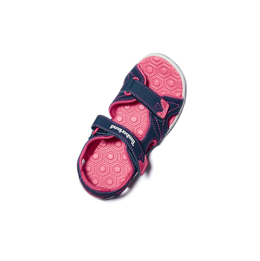 Sandalias Timberland Adventure Seeker Niños Azul Marino Rosas | ES-BONWH47