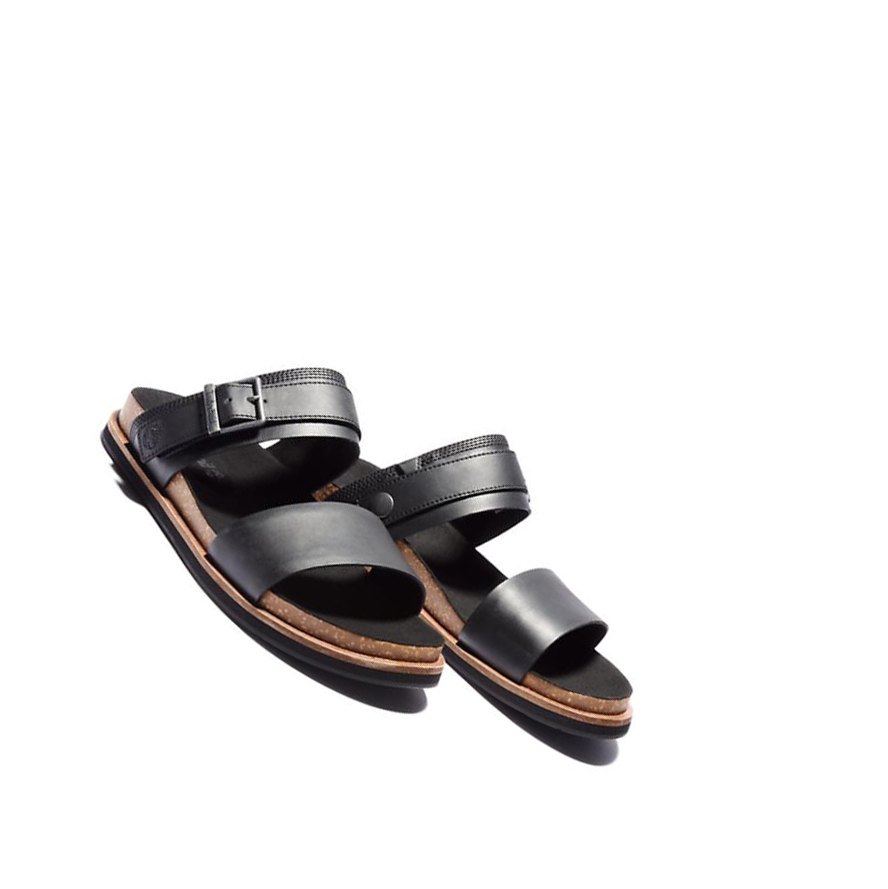 Sandalias Timberland Amalfi Vibes 2 Band-strap Hombre Negras | ES-EOXPT08