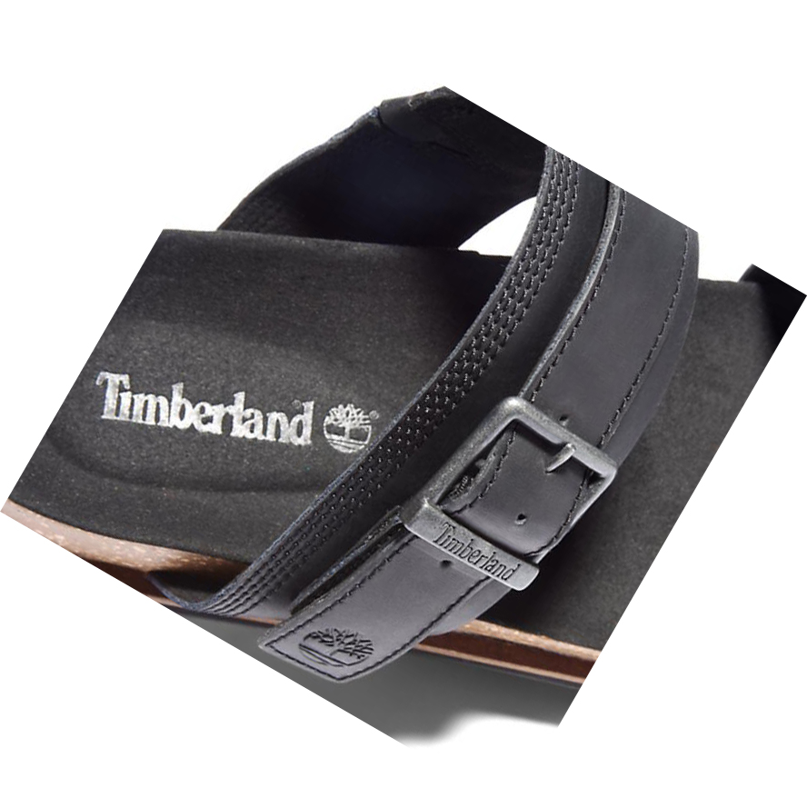 Sandalias Timberland Amalfi Vibes 2 Band-strap Hombre Negras | ES-EOXPT08