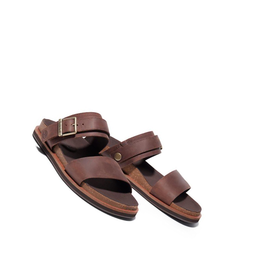 Sandalias Timberland Amalfi Vibes 2 Band-strap Hombre Marrones Oscuro | ES-NUHKQ39