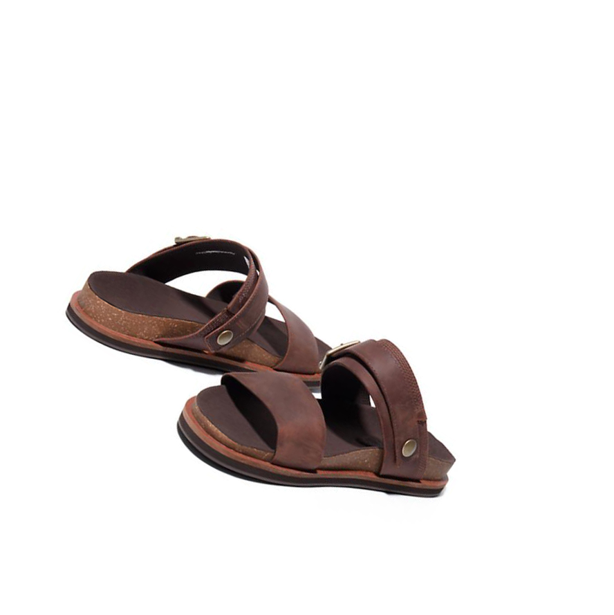 Sandalias Timberland Amalfi Vibes 2 Band-strap Hombre Marrones Oscuro | ES-NUHKQ39