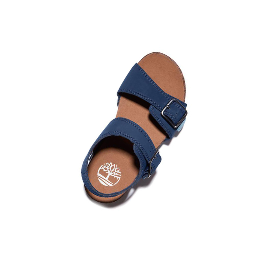 Sandalias Timberland Castle Island Backstrap Niños Azul Marino | ES-GIPNJ53