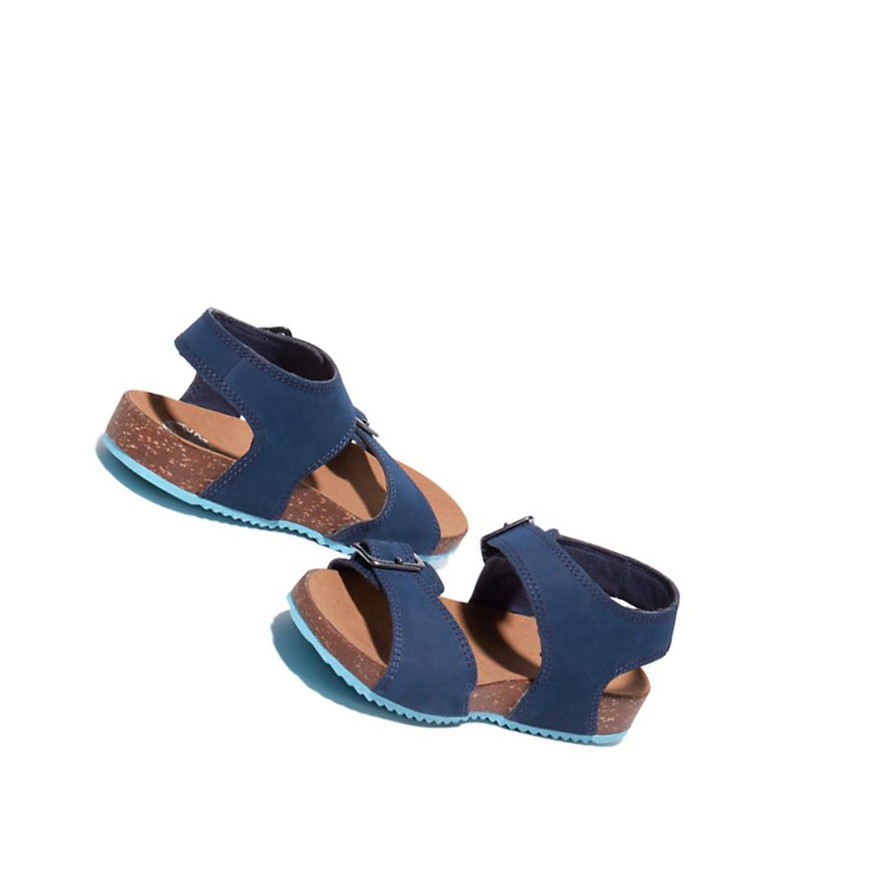 Sandalias Timberland Castle Island Backstrap Niños Azul Marino | ES-GIPNJ53