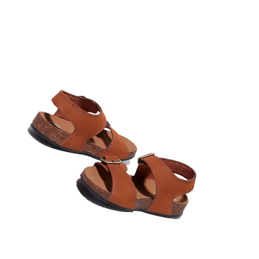 Sandalias Timberland Castle Island Backstrap Niños Marrones | ES-IMAQX64