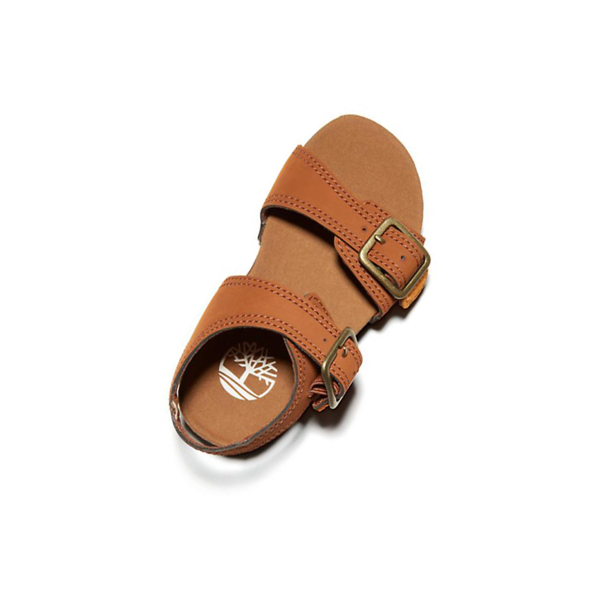 Sandalias Timberland Castle Island Niños Marrones | ES-SNKVI20