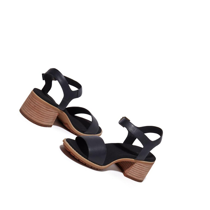 Sandalias Timberland Laguna Shore Mujer Negras | ES-BKQJE50