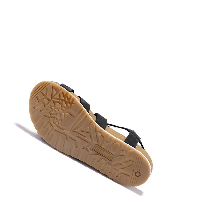 Sandalias Timberland Malibu Waves Ankle Correa Mujer Negras | ES-PTZSY05