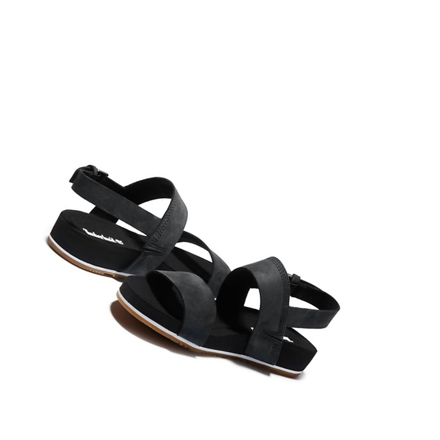 Sandalias Timberland Malibu Waves Mujer Negras | ES-UGDMQ92