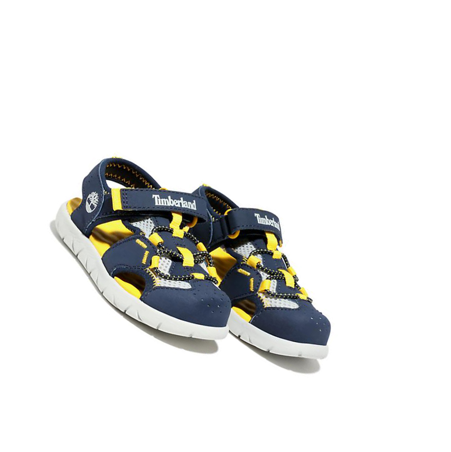 Sandalias Timberland Perkins Row Fisherman Niños Azul Marino | ES-RZMVU72