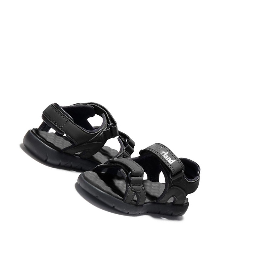 Sandalias Timberland Perkins Row Niños Negras | ES-PVYES96