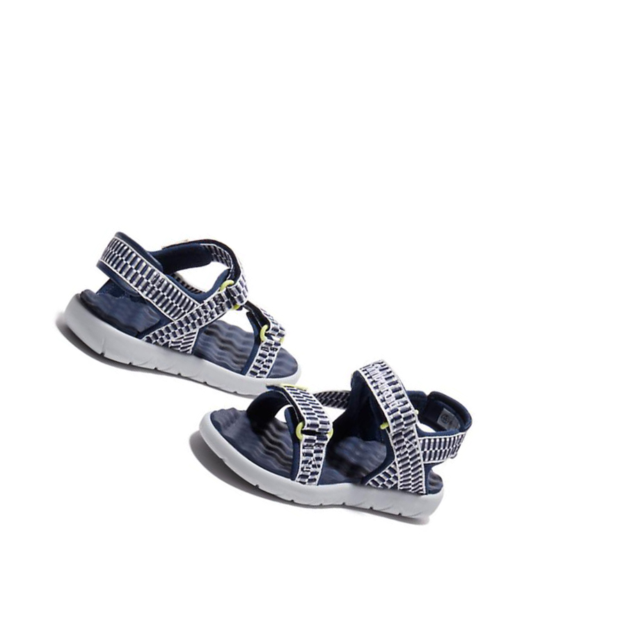 Sandalias Timberland Perkins Row Webbing Niños Azul Marino | ES-VZKCA17