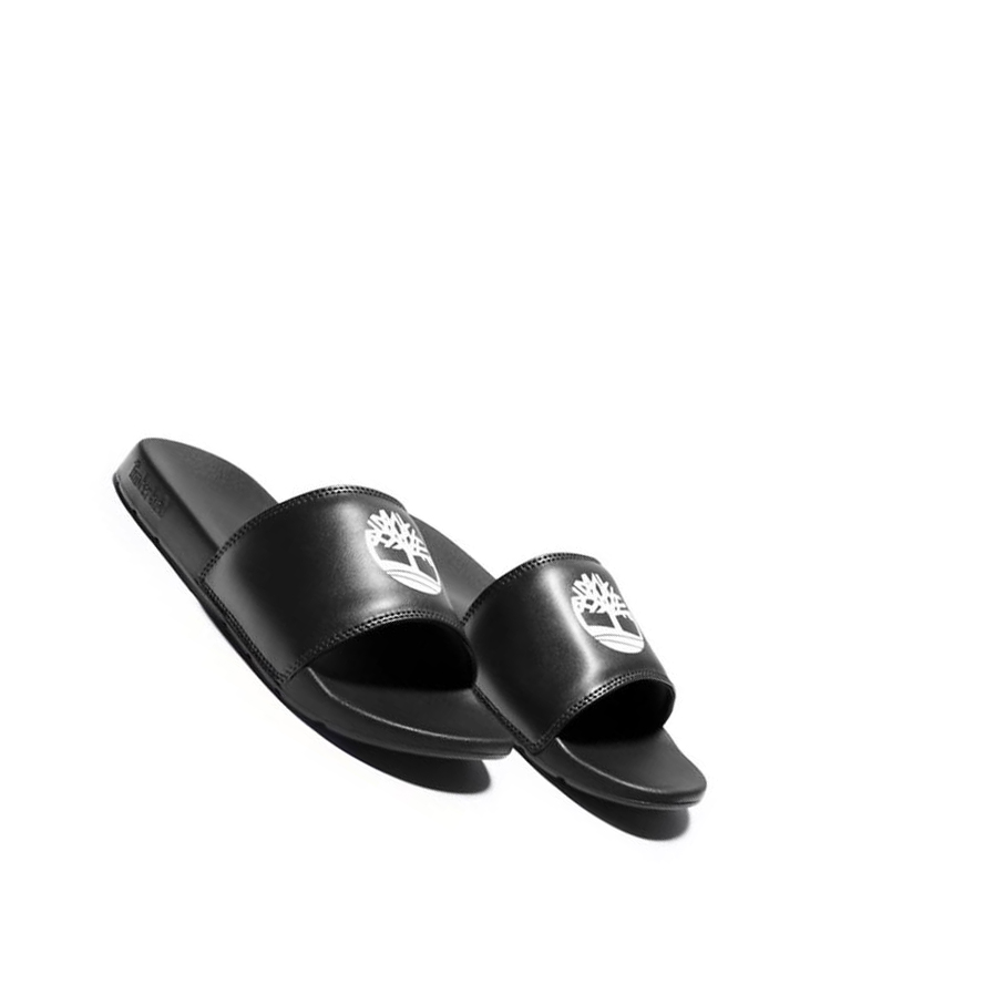 Sandalias Timberland Playa Sands Chanclas Hombre Negras | ES-FVNQE41