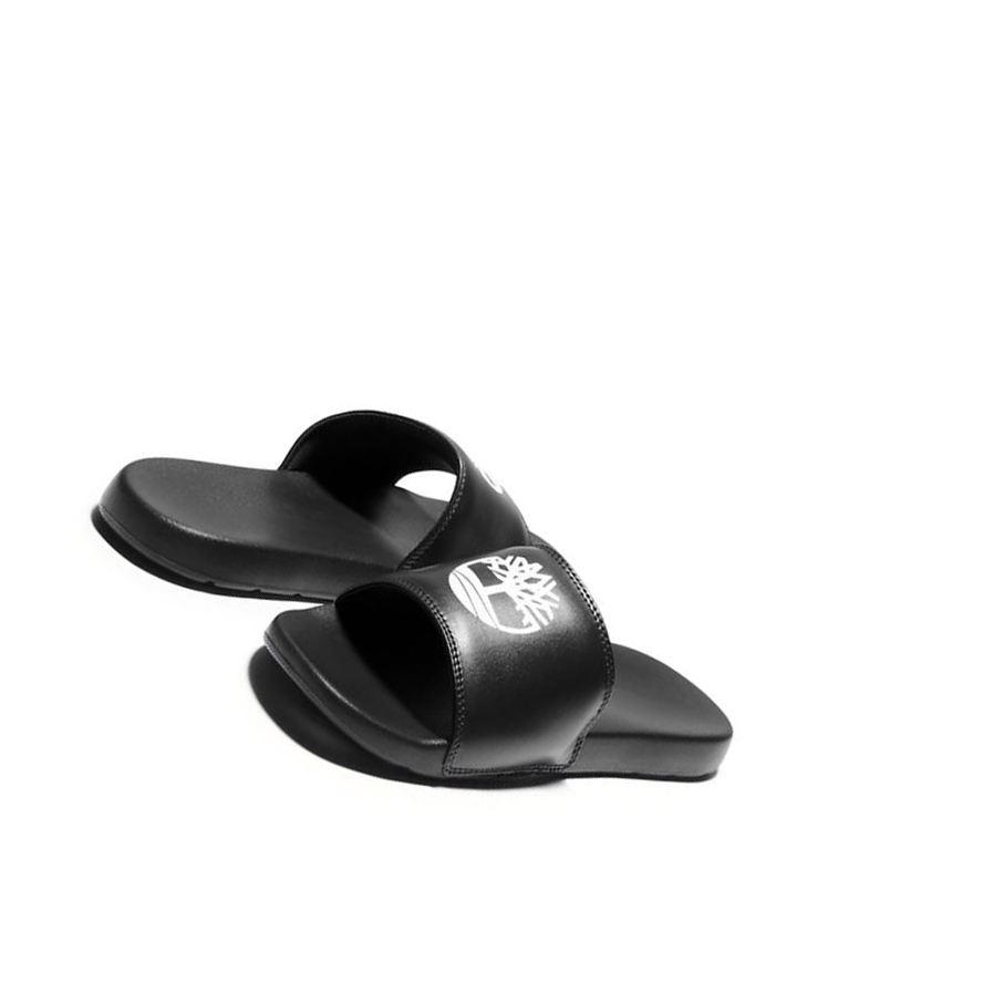 Sandalias Timberland Playa Sands Chanclas Hombre Negras | ES-FVNQE41