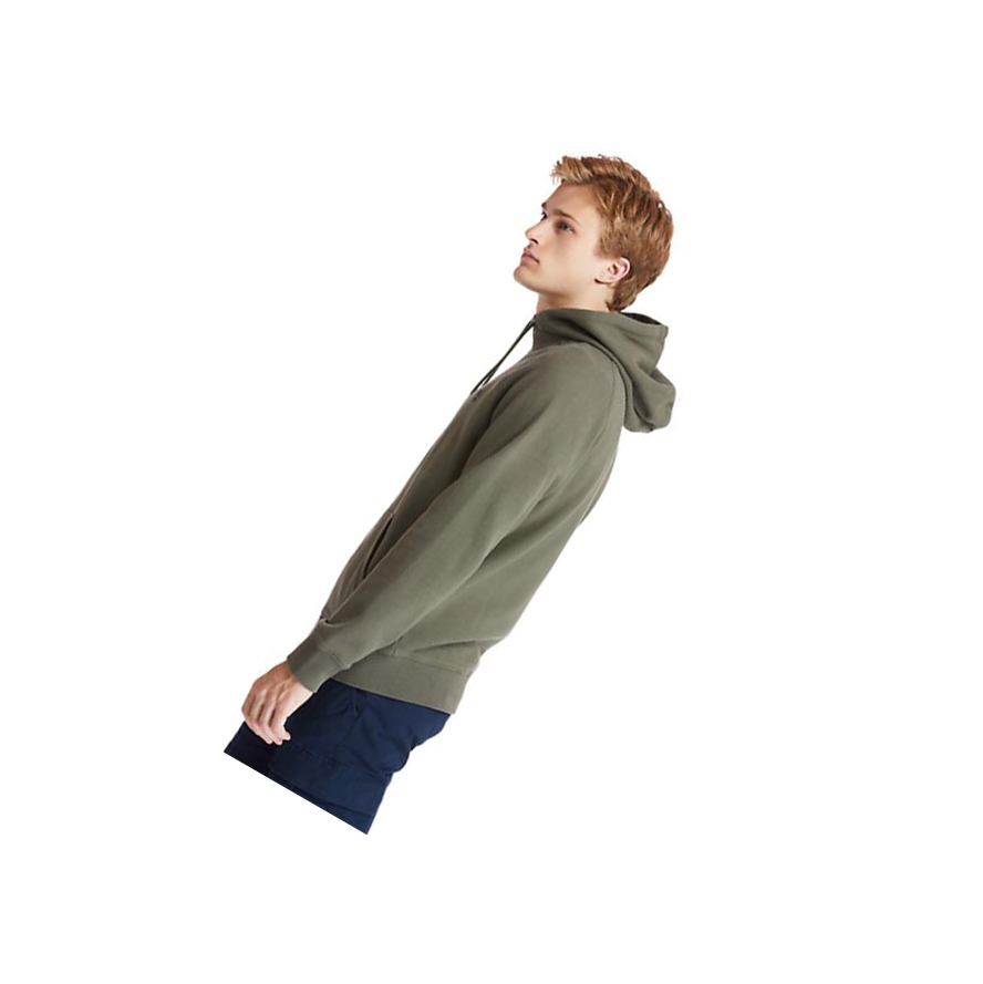 Sudadera Con Capucha Timberland Exeter River Zip Hombre Verde | ES-CDJXW45