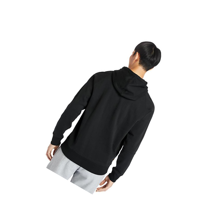 Sudadera Con Capucha Timberland Heavyweight Logo Hombre Negras | ES-AGEXC53