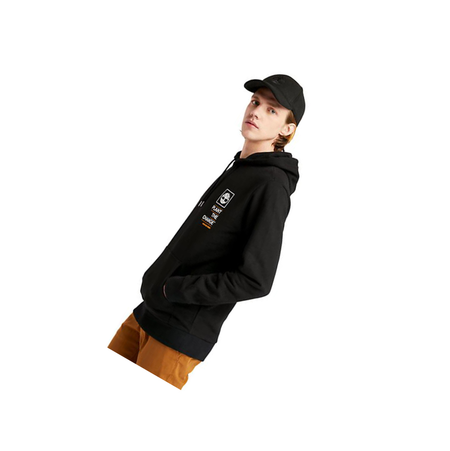 Sudadera Con Capucha Timberland Nature Needs Heroes™ Graphic Hombre Negras | ES-TVZWY85