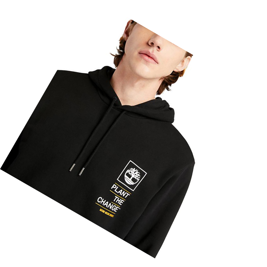 Sudadera Con Capucha Timberland Nature Needs Heroes™ Graphic Hombre Negras | ES-TVZWY85