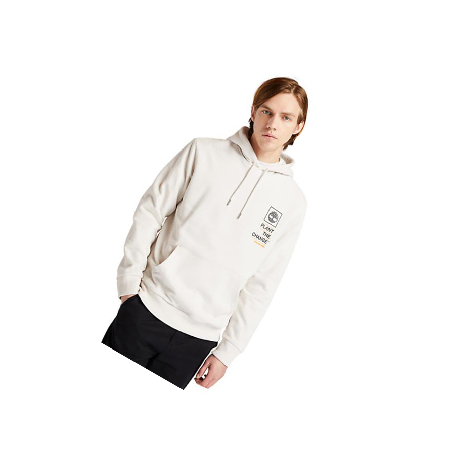 Sudadera Con Capucha Timberland Nature Needs Heroes™ Graphic Hombre Blancas | ES-XUBCP80