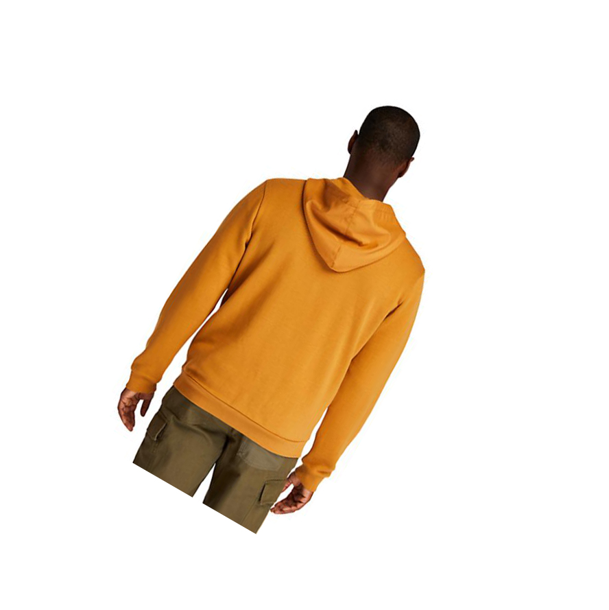 Sudadera Con Capucha Timberland Re-Comodidad EK+ Zip Hombre Amarillo | ES-BFENQ91