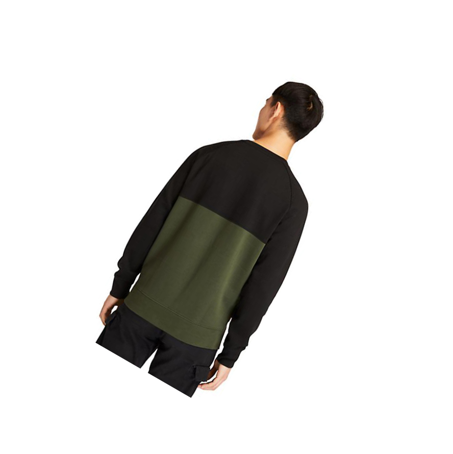 Sudaderas Timberland Cut-and-sew Hombre Verde Oscuro | ES-UPORE87