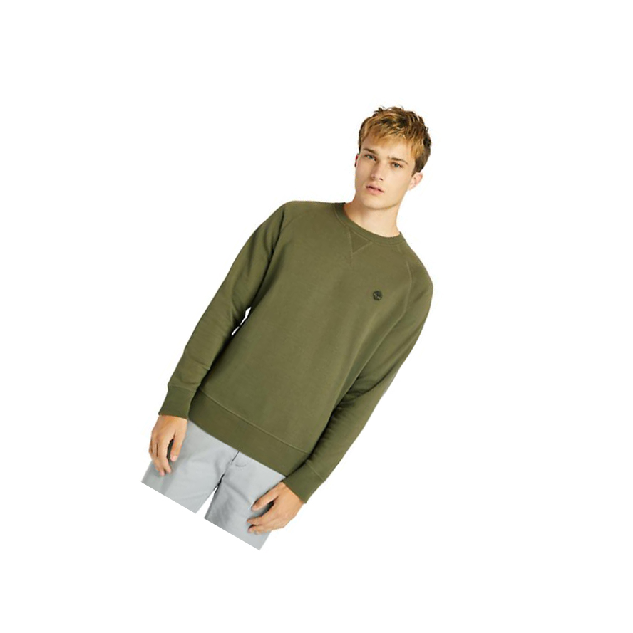 Sudaderas Timberland Exeter River Hombre Verde Oscuro | ES-KVLNF70