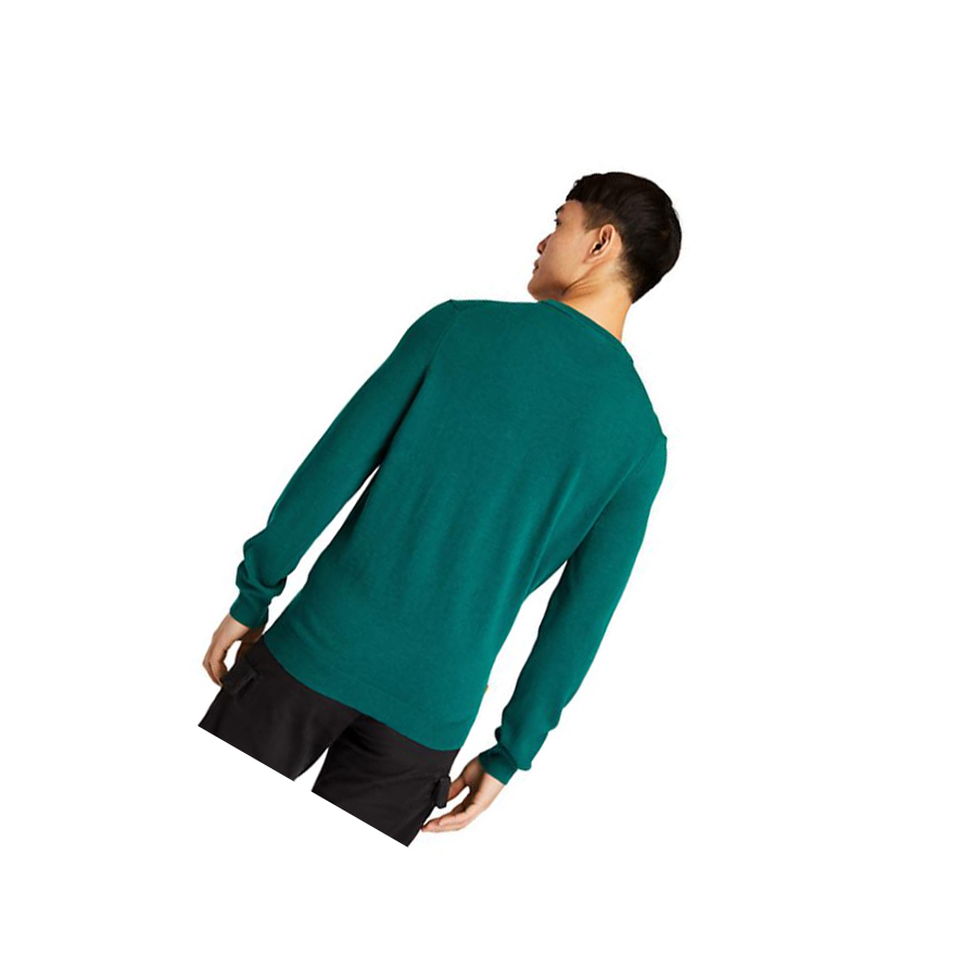 Suéteres Timberland Cohas Brook Crewneck Hombre Verde | ES-JGXKW50