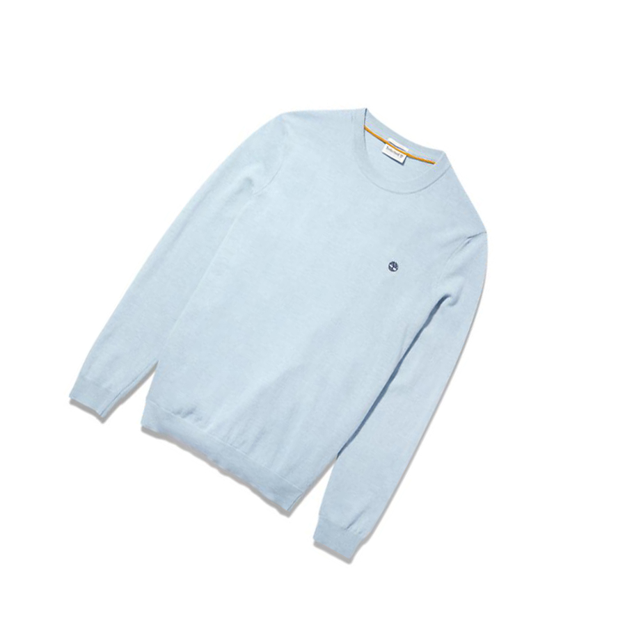 Suéteres Timberland Cohas Brook Crewneck Hombre Azules Claro | ES-SNTHP34