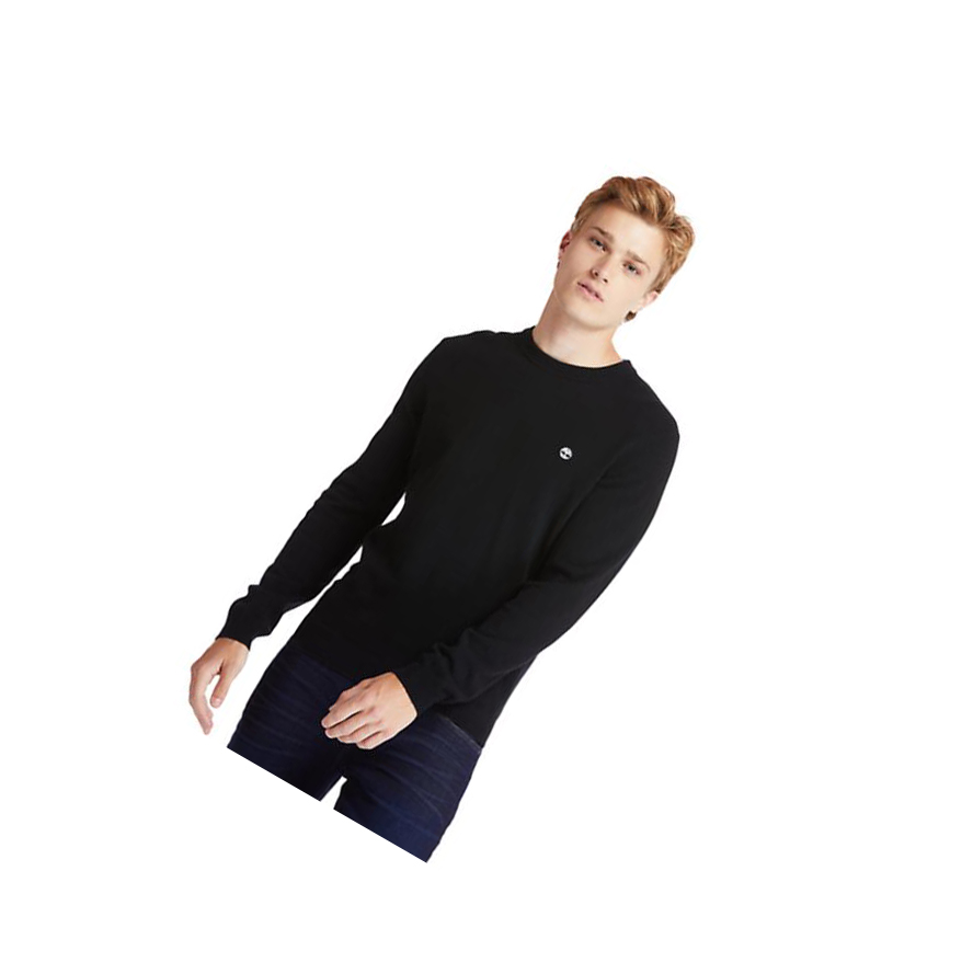 Suéteres Timberland Cohas Brook Crewneck Hombre Negras | ES-TDBEN56