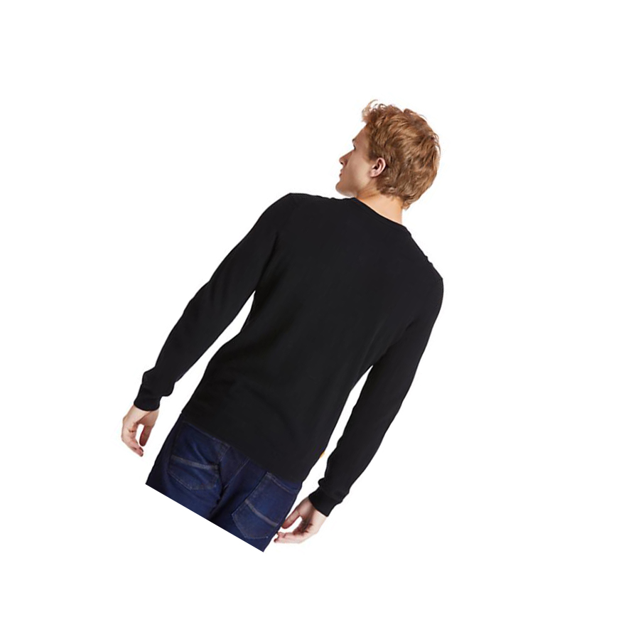 Suéteres Timberland Cohas Brook Crewneck Hombre Negras | ES-TDBEN56