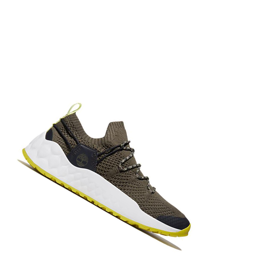 Zapatillas Para Caminar Timberland Solar Wave Hombre Verde | ES-QHACE13