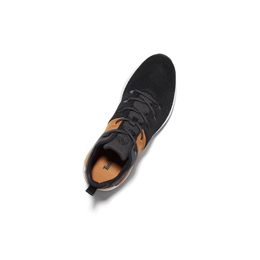 Zapatillas Para Caminar Timberland Sprint Trekker Fabric Low Hiker Hombre Negras | ES-AUBNK09