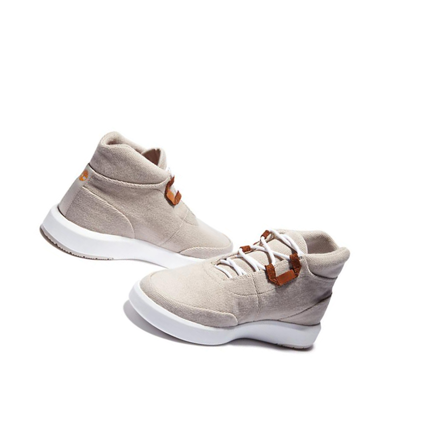 Zapatillas Para Caminar Timberland TrueCloud™ EK+ Chukka Hombre Blancas | ES-BVJMZ59