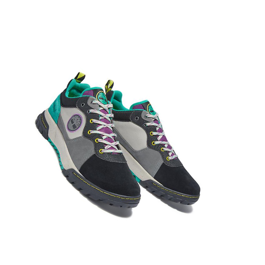 Zapatillas Timberland Boulder Trail Trekker Hombre Negras Verde | ES-QGYSD76