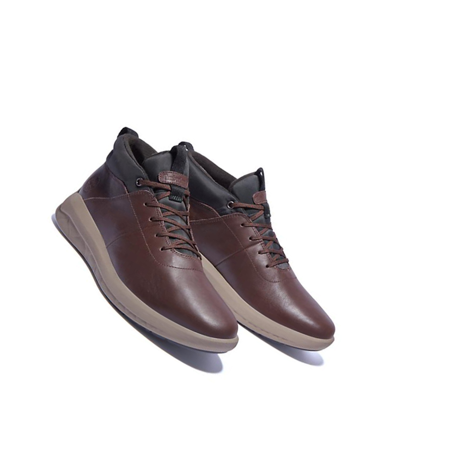 Zapatillas Timberland Bradstreet Ultra Invierno Chukka Hombre Marrones Oscuro | ES-WBVJO69