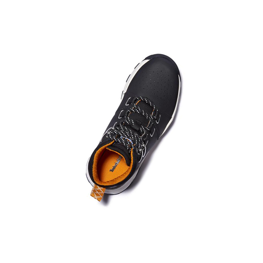 Zapatillas Timberland Brooklyn Encaje-Up Niños Negras | ES-YKCMQ38