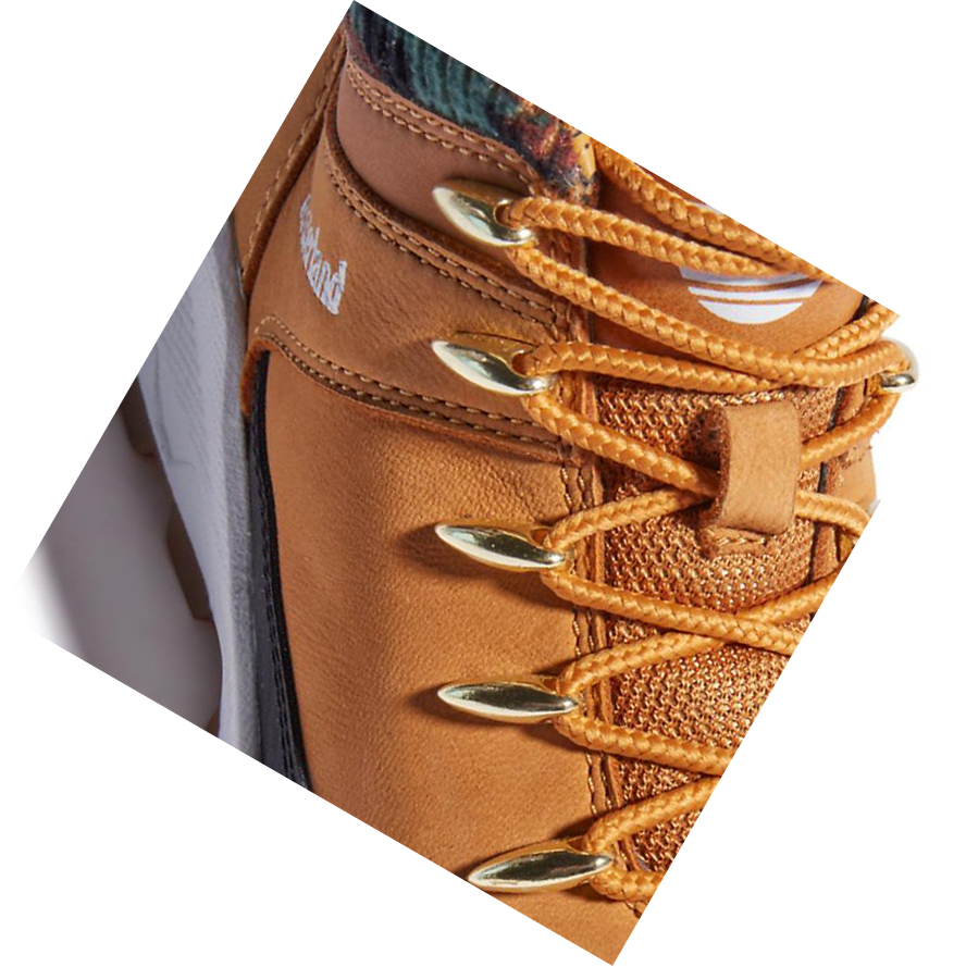 Zapatillas Timberland Brooklyn High Top Niños Amarillo | ES-EZYFO65