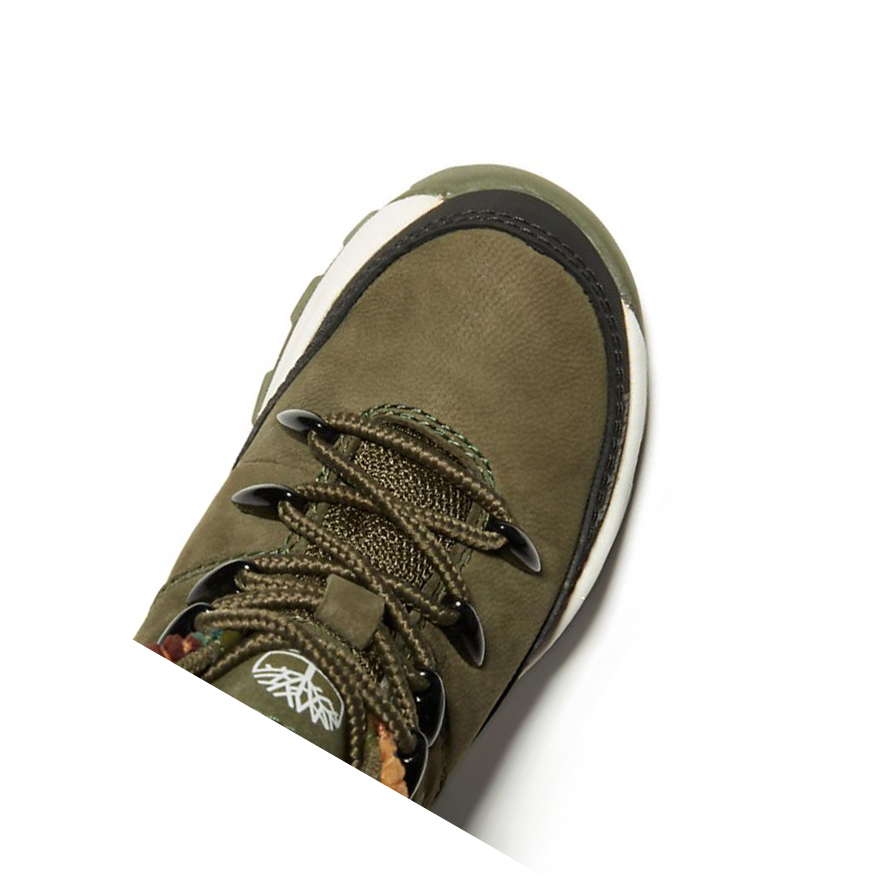 Zapatillas Timberland Brooklyn High Top Niños Verde | ES-QEDWY87