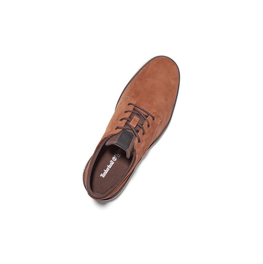 Zapatillas Timberland Cross Mark Oxford Hombre Marrones | ES-NIKUC98