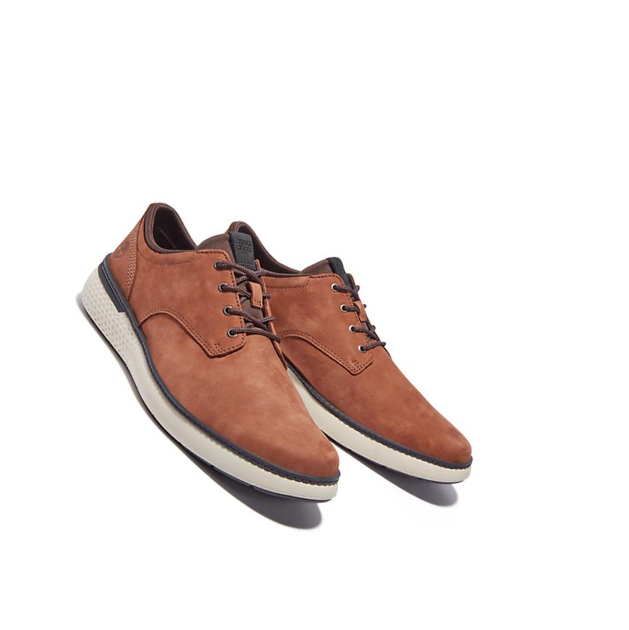 Zapatillas Timberland Cross Mark Oxford Hombre Marrones | ES-NIKUC98