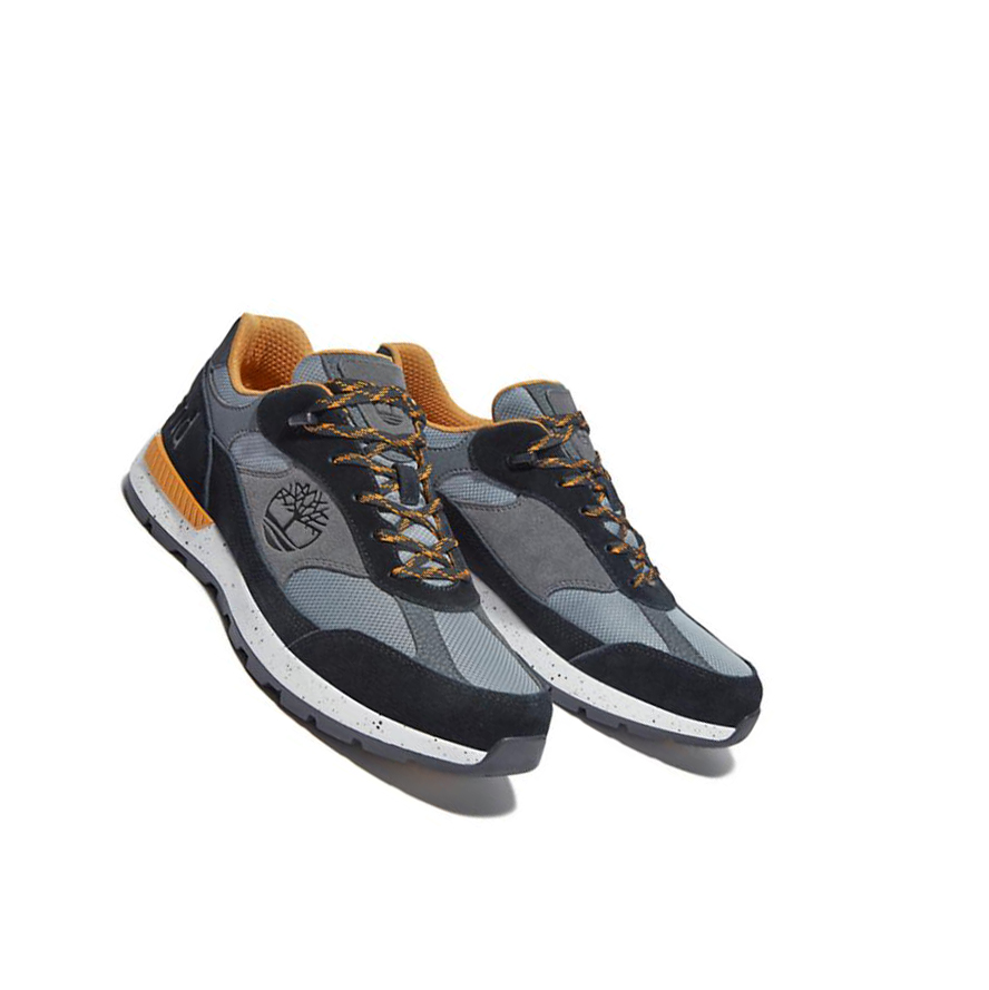 Zapatillas Timberland Field Trekker Cuero/Fabric Hombre Gris | ES-TVQAM89