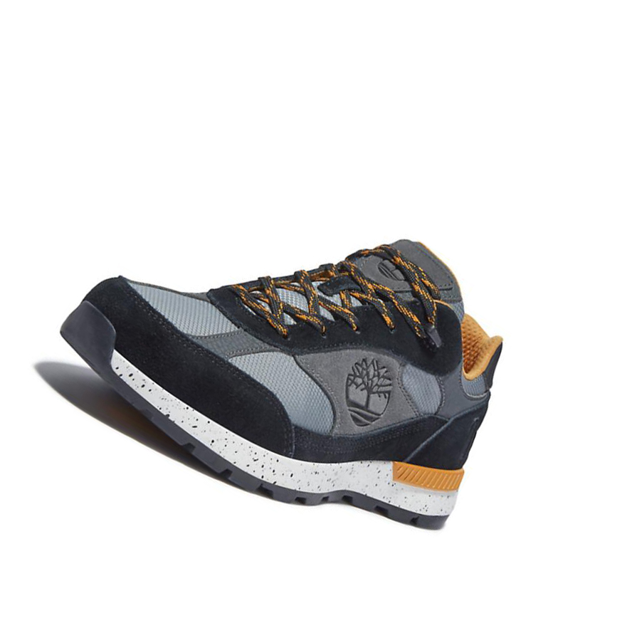 Zapatillas Timberland Field Trekker Cuero/Fabric Hombre Gris | ES-TVQAM89