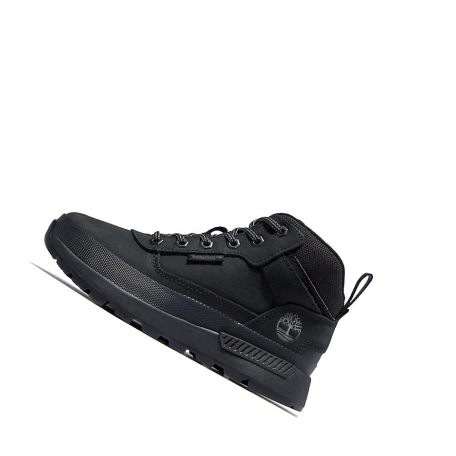 Zapatillas Timberland Field Trekker Hiker Niños Negras | ES-HXFON60